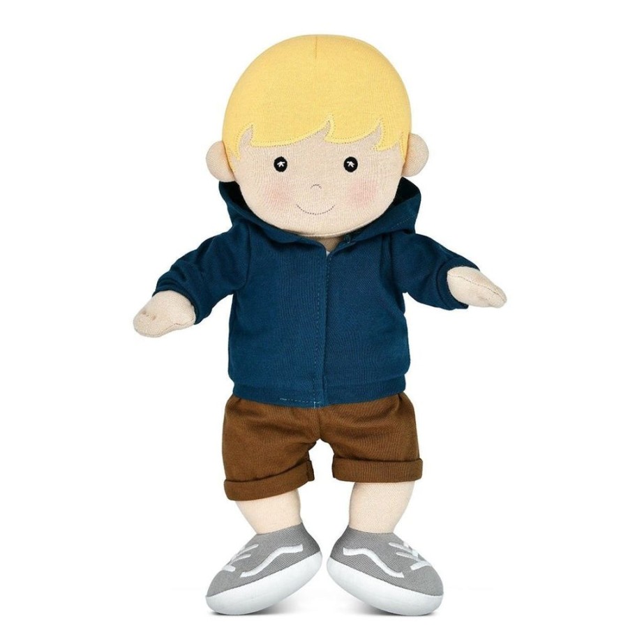 Toys Artiwood | Apple Park - 100% Organic Luke In Marine Doll