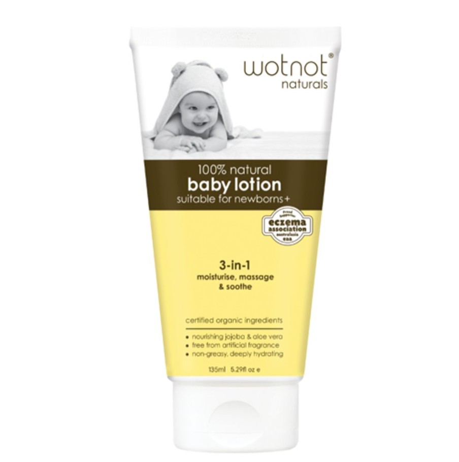 Care Unique Health Products | Wotnot - 100% Natural & Organic Baby Lotion 135Ml