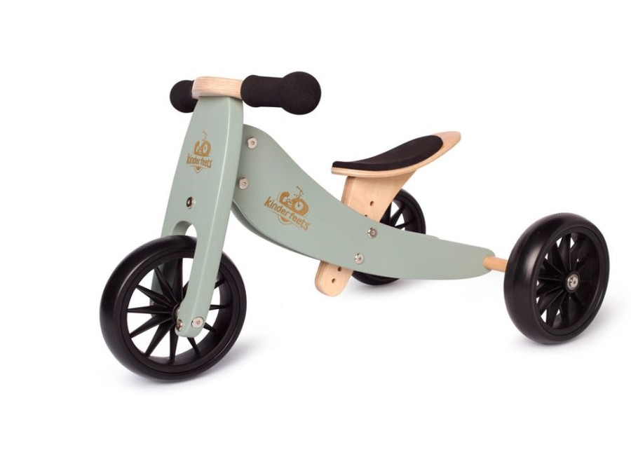 Toys Artiwood | Kinderfeets - Tiny Tot 2 In 1 Tricycle/Balance Bike - Sage