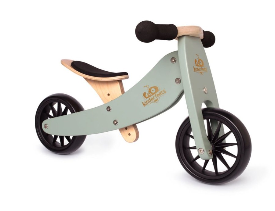 Toys Artiwood | Kinderfeets - Tiny Tot 2 In 1 Tricycle/Balance Bike - Sage