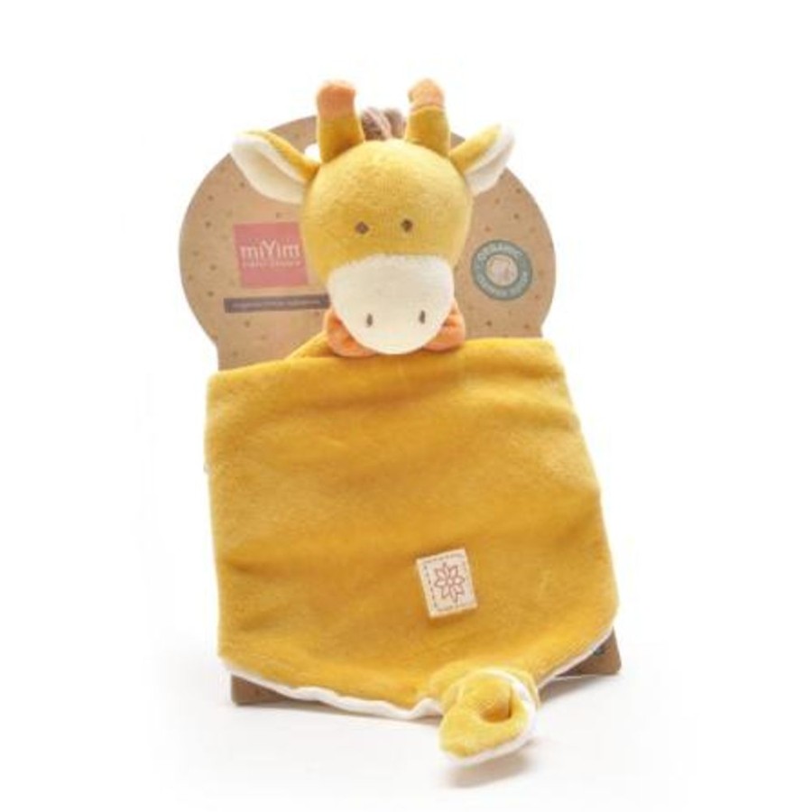 Toys The World of Good | Miyim - Lovie 100% Organic Blanket - Giraffe