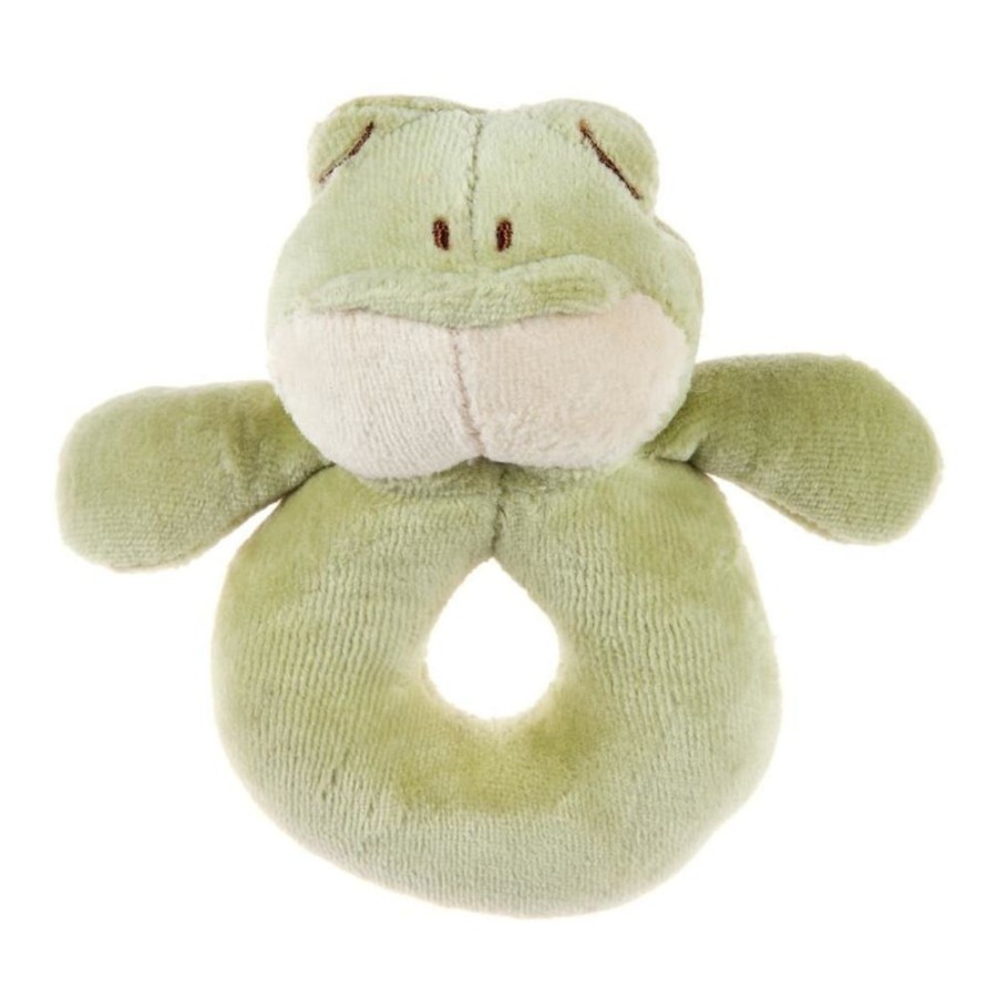 Toys The World of Good | Miyim - 100% Organic Cotton Ring Rattles - Frog