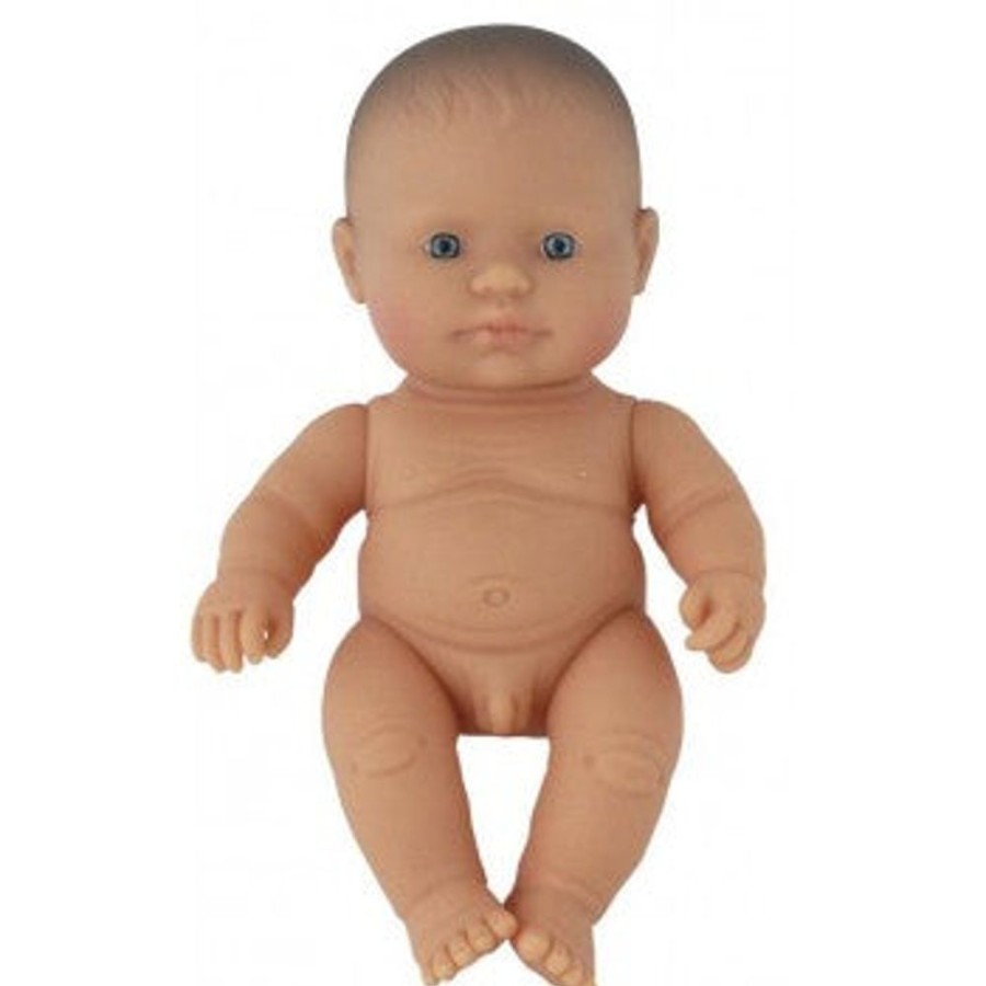 Toys Axis Toys | Miniland - Anatomically Correct Baby Doll - Caucasian Boy 21Cm ( Undressed )