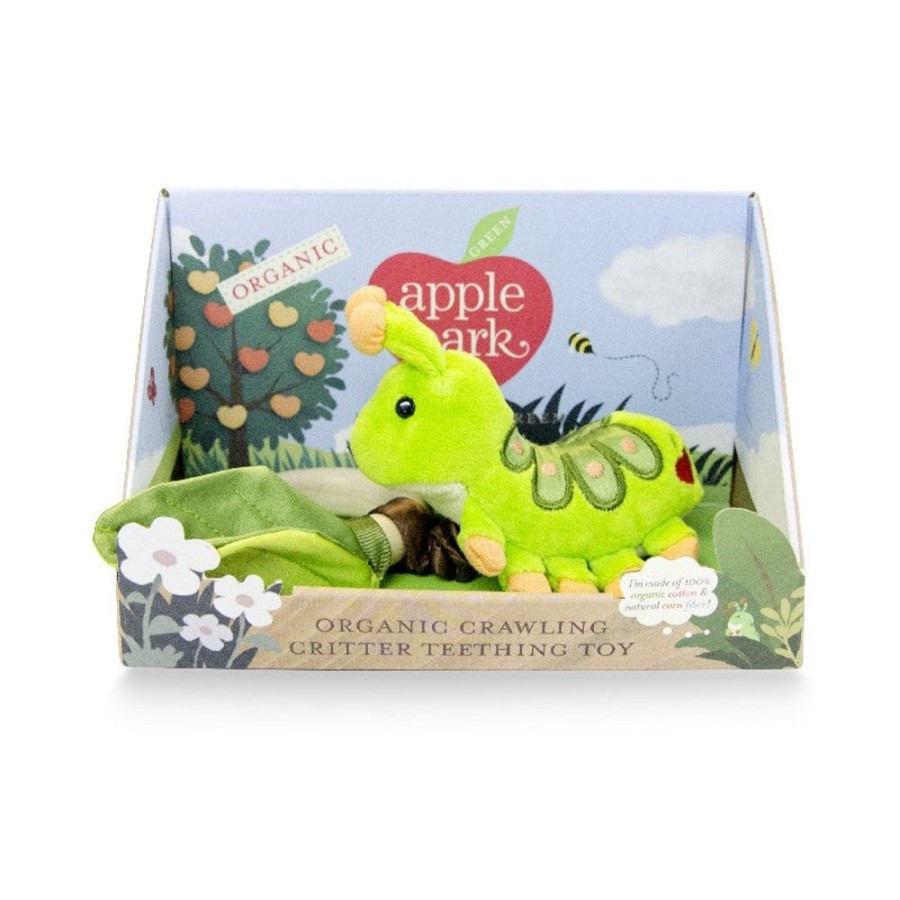 Toys Artiwood | Apple Park - Crawling Critter Teething Toy - Caterpillar