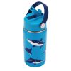 Feed Unique Health Products | Cheeki - Insulated Kids Bottle Shark 400Ml