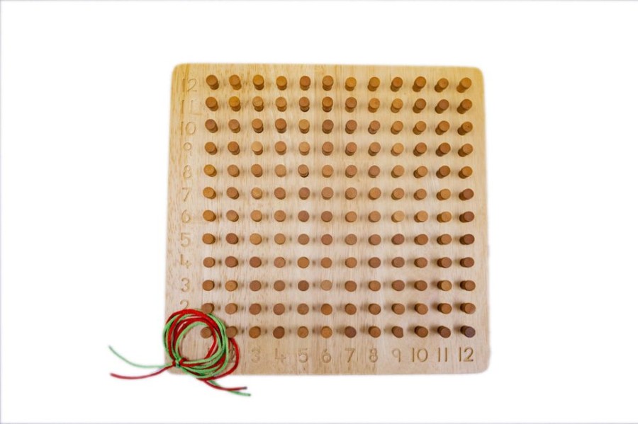 Toys QTOYS | Qtoys - Natural Wooden Maths Activity Board