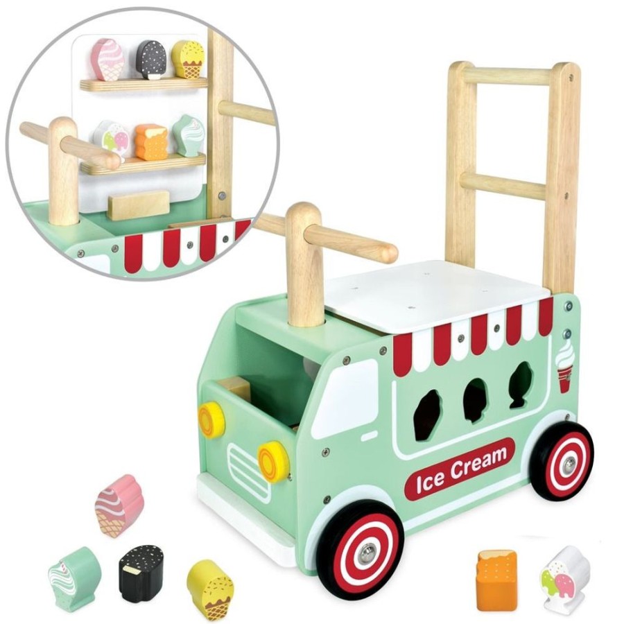 Toys Artiwood | I'M Toy - Walk And Ride Ice Cream Truck Sorter