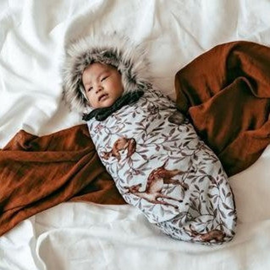 Sleep Pop Ya Tot | Pop Ya Tot - Creatures Of The Woods - 100% Organic Cotton Swaddle