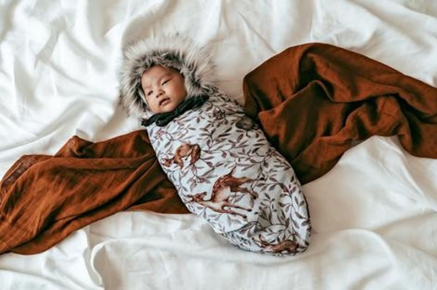 Sleep Pop Ya Tot | Pop Ya Tot - Creatures Of The Woods - 100% Organic Cotton Swaddle