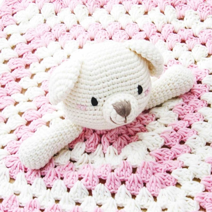 Toys Artiwood | Bobi Craft- Lizzie Bear Comforter Blankie