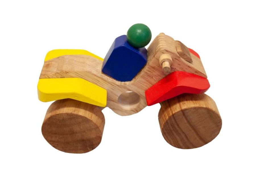 Toys QTOYS | Qtoys - Wooden Motorbike