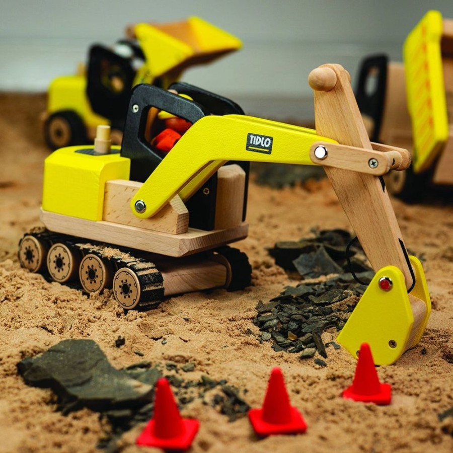 Toys Artiwood | Tidlo - Wooden Digger