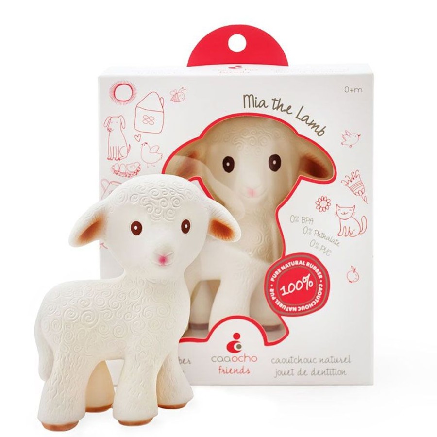 Toys Artiwood | Caaocho - 100% Natural Rubber Mia The Lamb