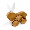 Toys Artiwood | Kinderfeet - Pull Toy Rabbit - Bamboo