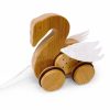 Toys Artiwood | Kinderfeet - Pull Toy Swan - Bamboo