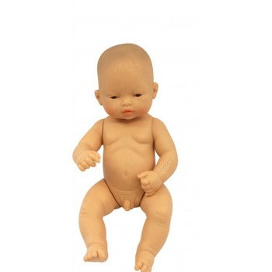 Toys Axis Toys | Miniland - Anatomically Correct Baby Doll - Asian Boy 32Cm ( Undressed )