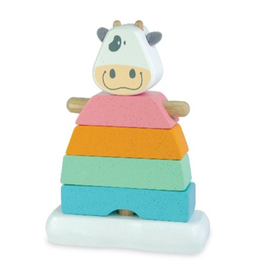 Toys Artiwood | I'M Toy - Stacking Cow - Pastel