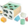 Toys Artiwood | I'M Toy - Cow Geo Sorter - Pastel