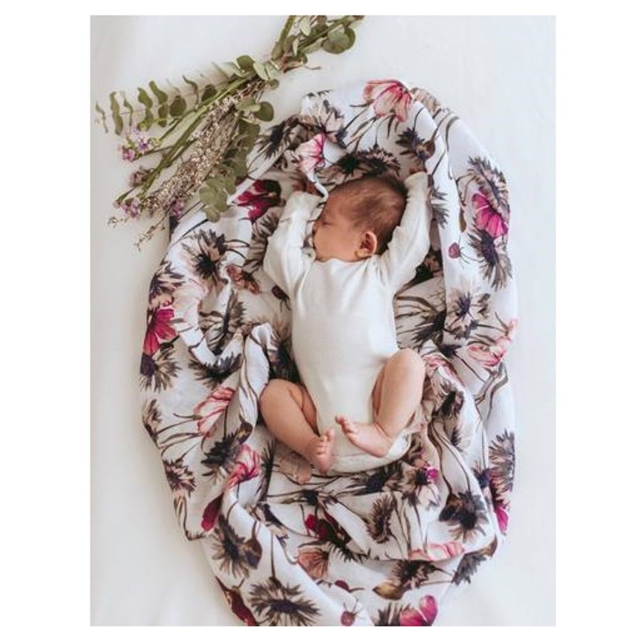 Sleep Pop Ya Tot | Pop Ya Tot - All About Aster - 100% Organic Cotton Swaddle