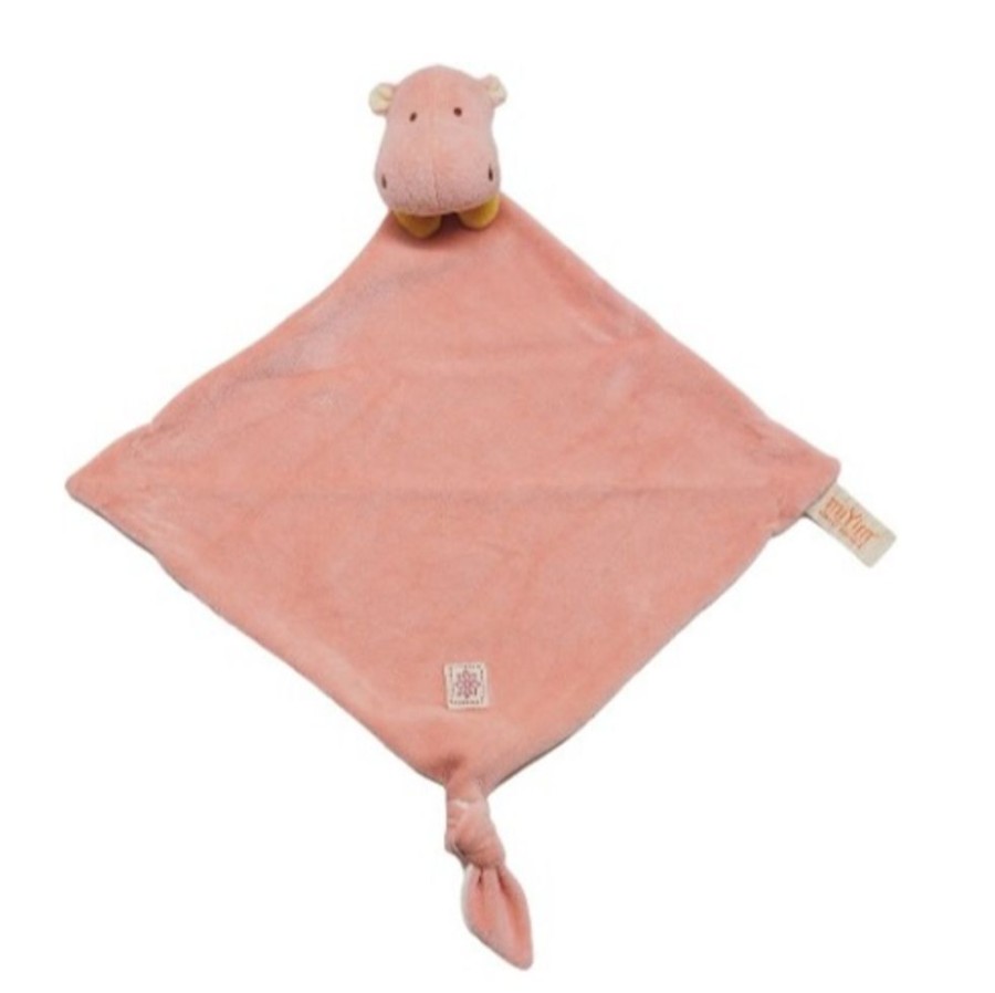 Toys The World of Good | Miyim - Lovie 100% Organic Blanket - Hippo