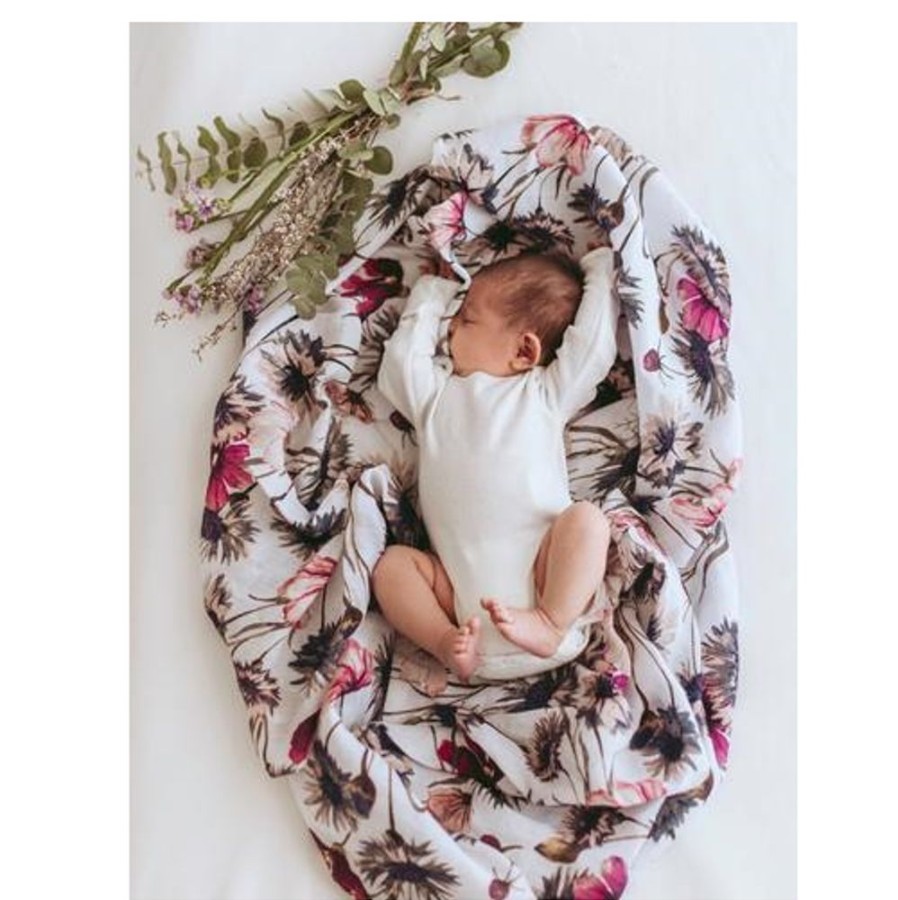 Sleep Pop Ya Tot | Pop Ya Tot - All About Aster - 100% Organic Cotton Swaddle