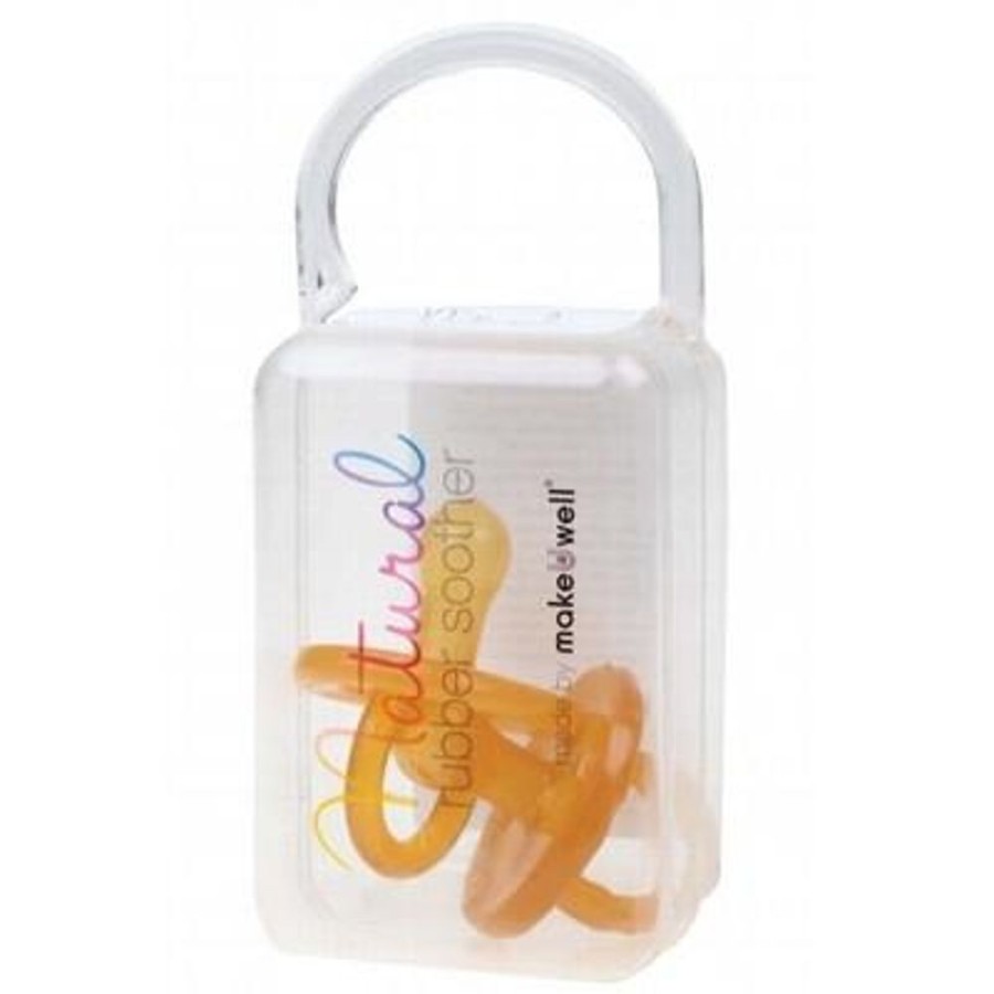 Dummies Unique Health Products | Natural Rubber Soother - Round Dummy Twin Pack