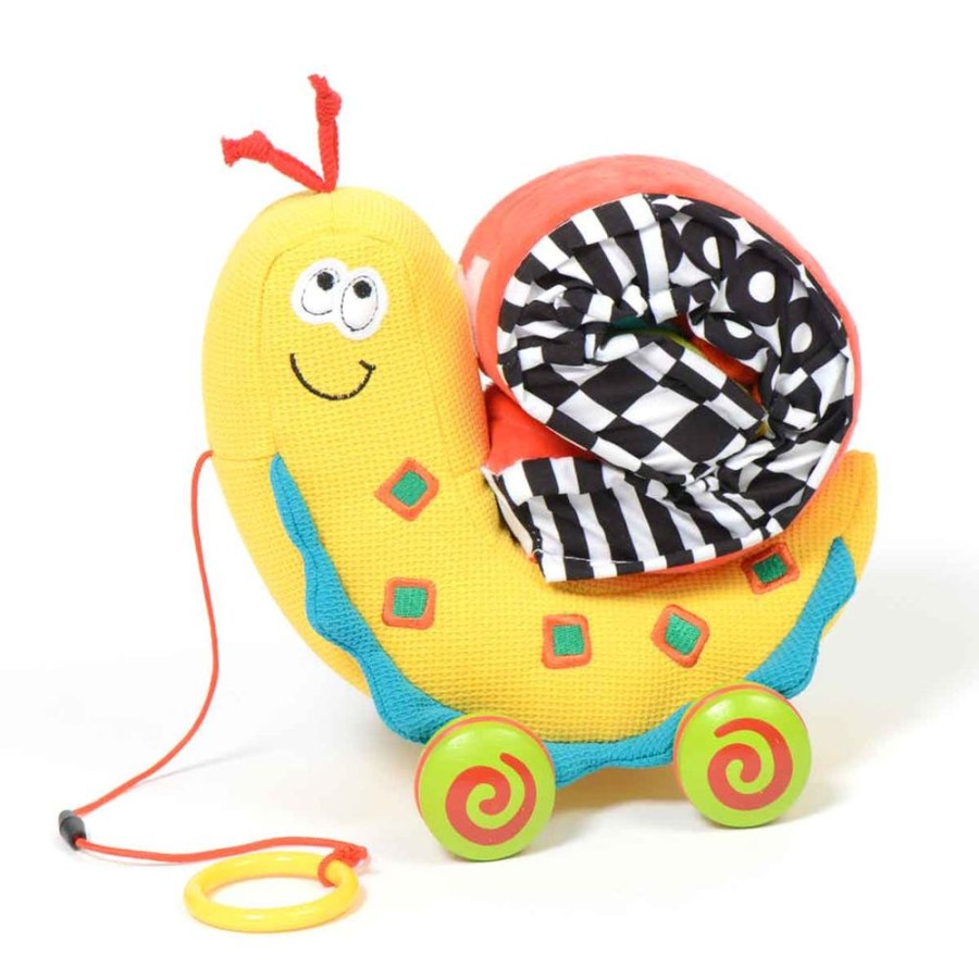 Toys Artiwood | Dolce Toys - Pull Along Snail