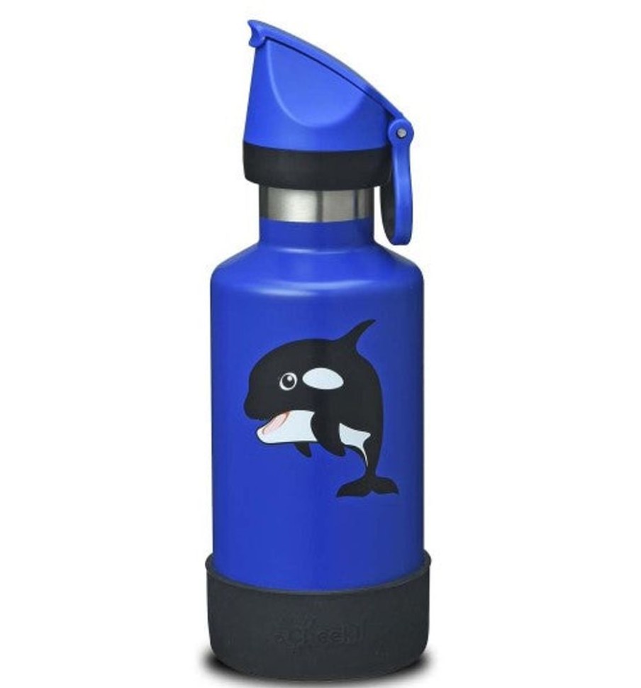 Feed Unique Health Products | Cheeki - Insulated Kids Bottle Orca 400Ml