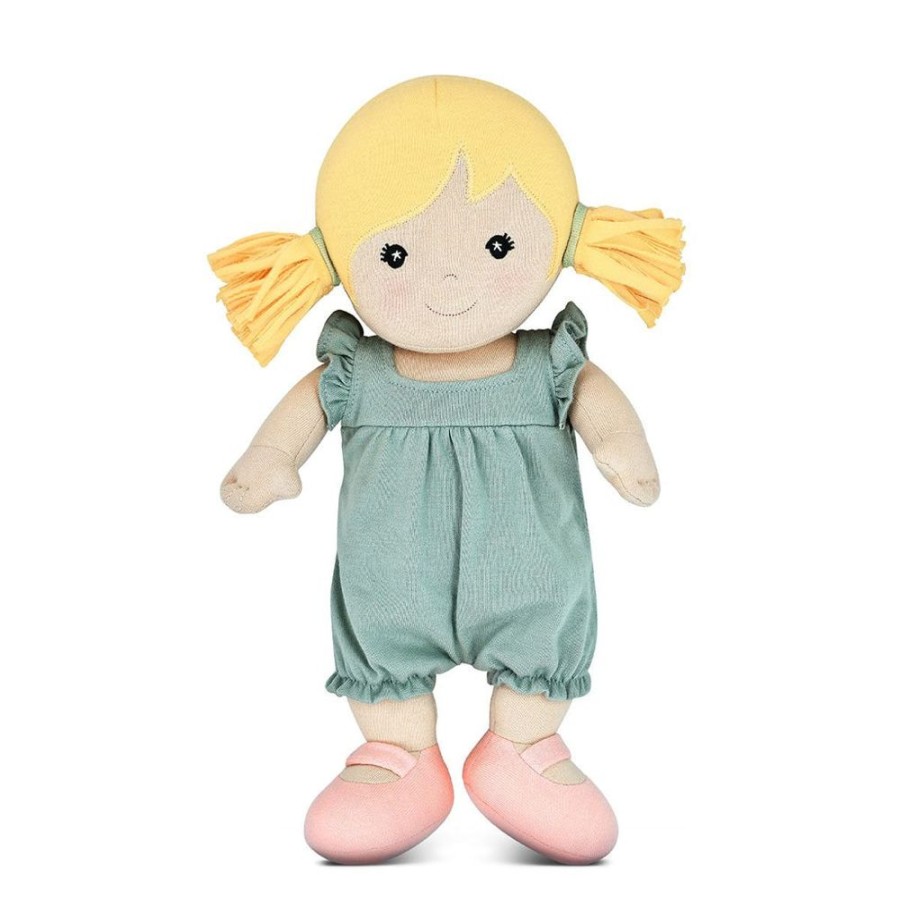 Toys Artiwood | Apple Park - 100% Organic Chloe In Sage Doll