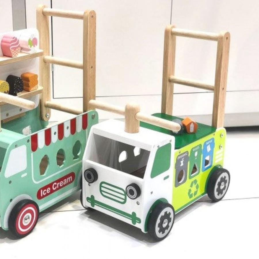 Toys Artiwood | I'M Toy - Walk And Ride Recycling Truck Sorter