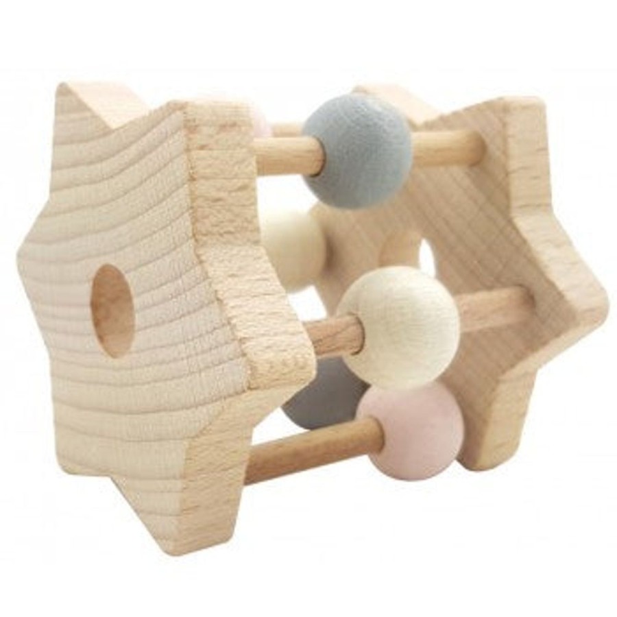 Toys Axis Toys | Hess Spielzeug - Rattle Star - Natural Pink